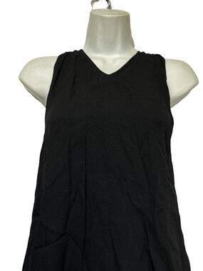 helmut lang black racerback sleeveless tank top hlw21808 Size XS